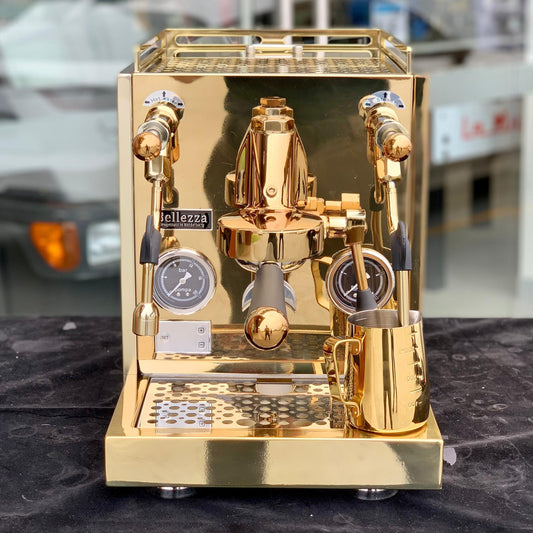 Bellezza Espresso Inizio Rotary 24 Carat Gold